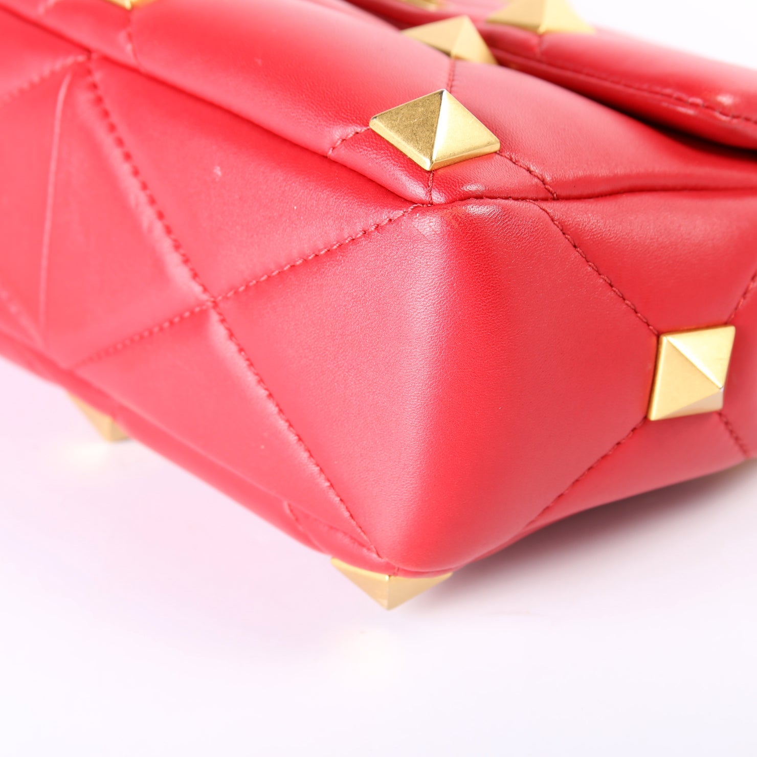 Roman Stud Medium Shoulder Bag