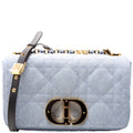 Caro Medium Denim Macrocannage Blue
