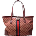 631685 Ophidia GG Canvas Tote