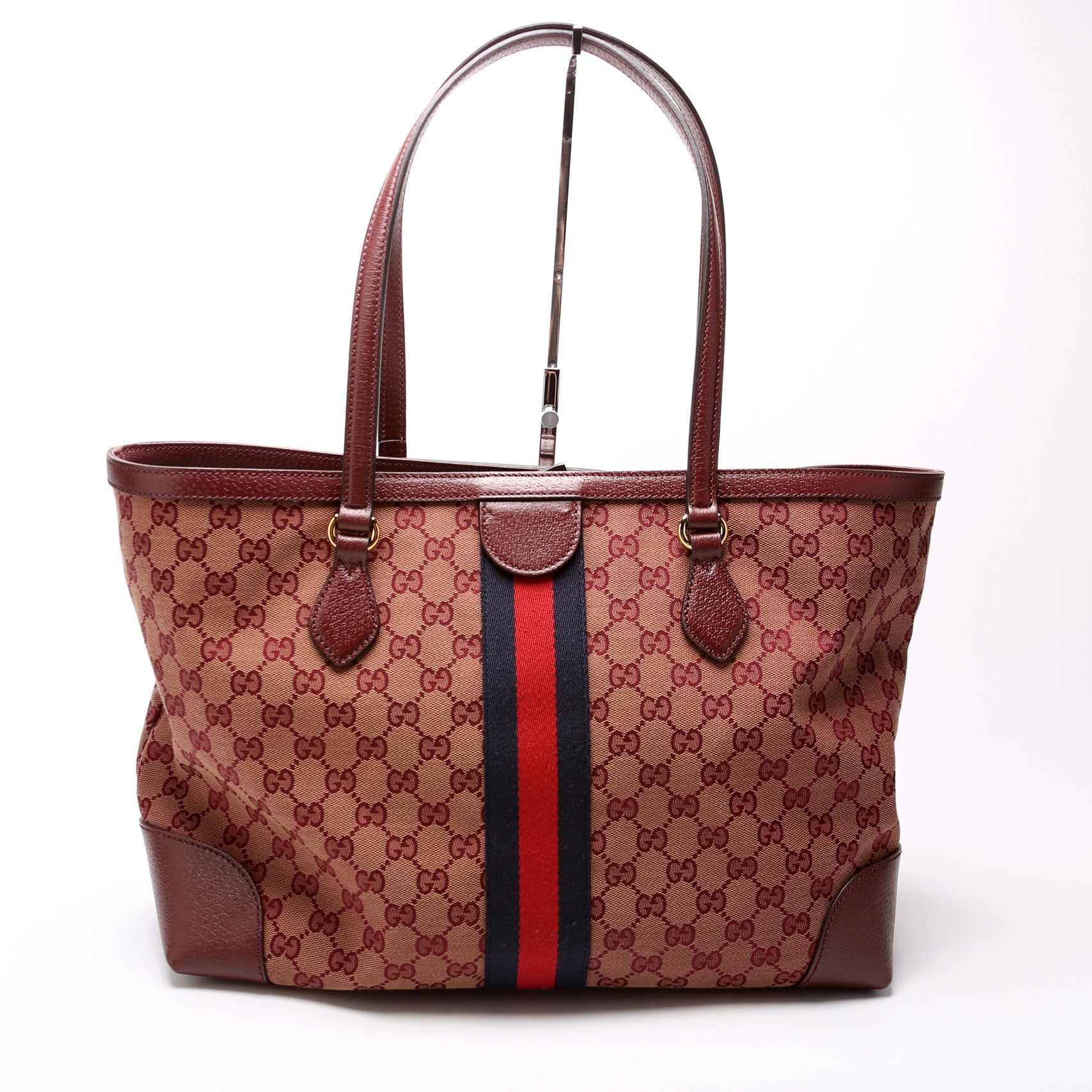 631685 Ophidia GG Canvas Tote