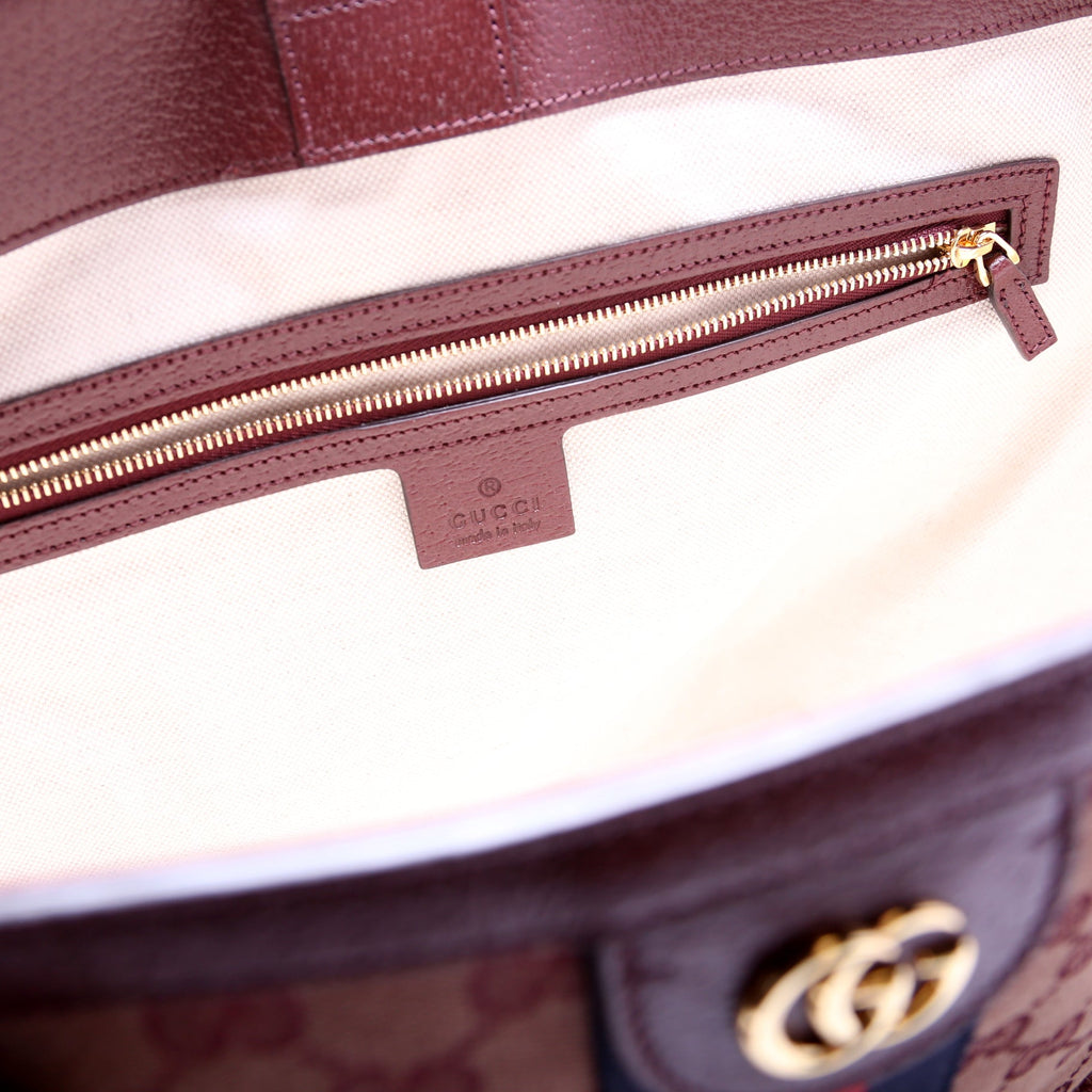 631685 Ophidia GG Canvas Tote