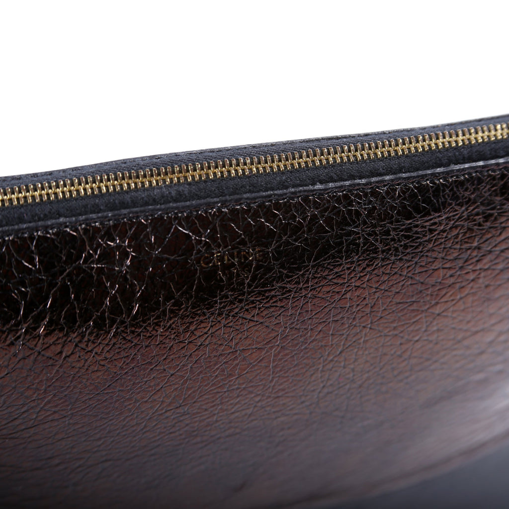 Solo Pouch Bicolor Lambskin Leather