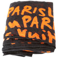 Graffiti Monogram Pocket Square Cotton Scarf