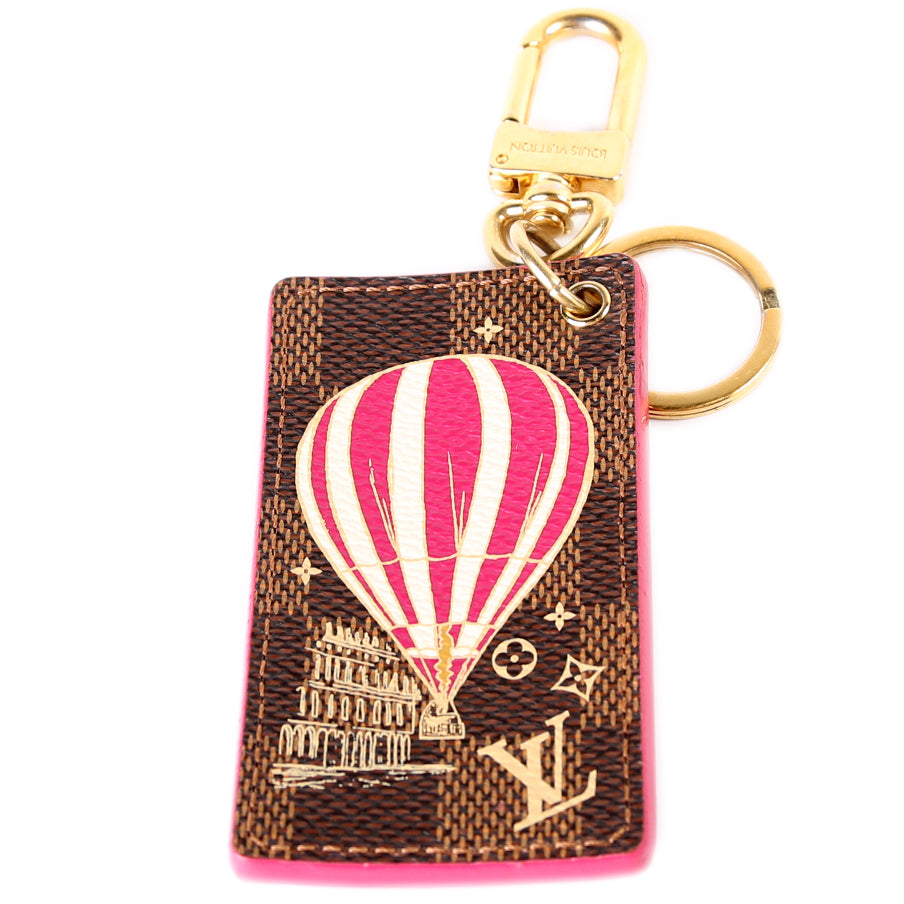 Illustre Air Balloon Bag Charm Damier Ebene