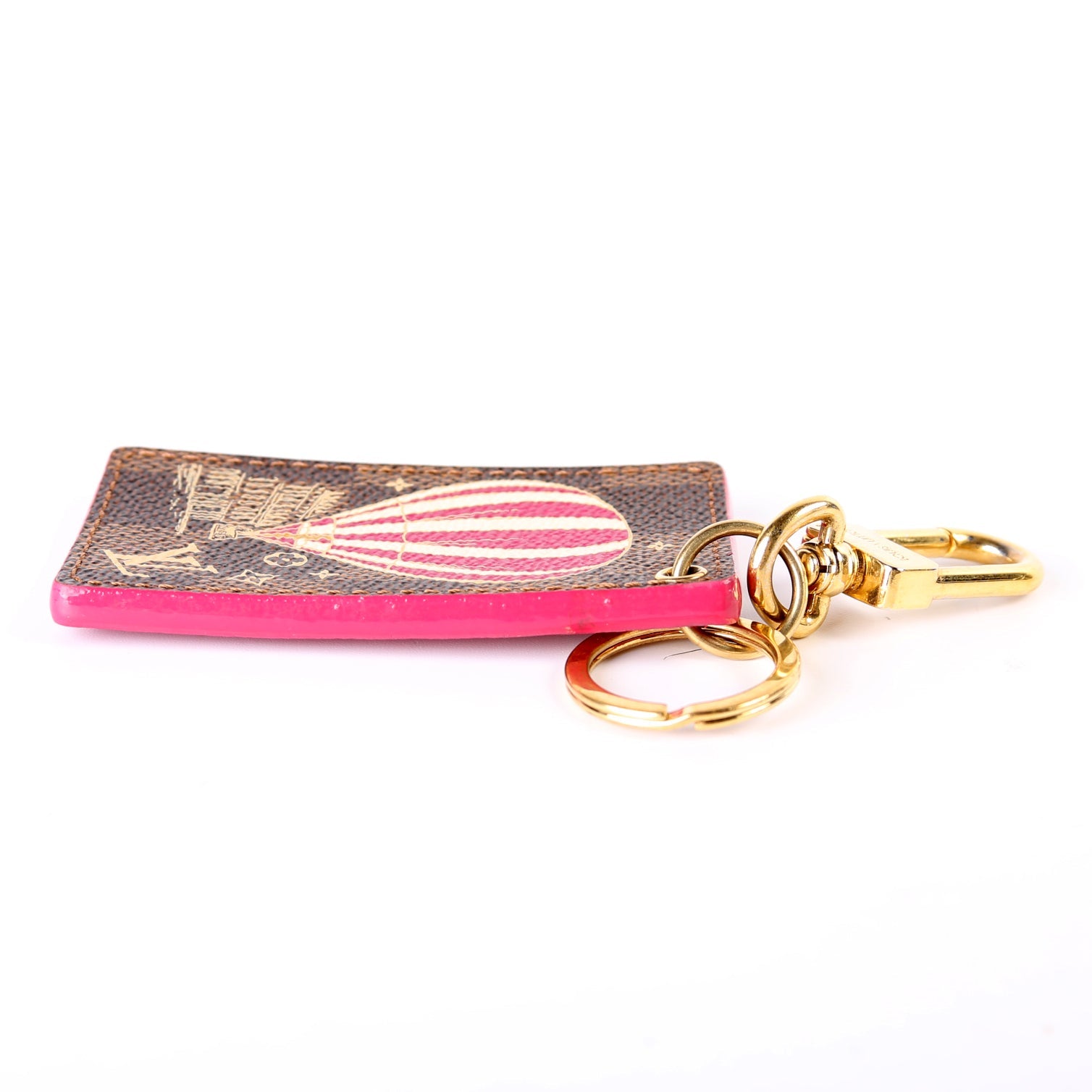 Illustre Air Balloon Bag Charm Damier Ebene