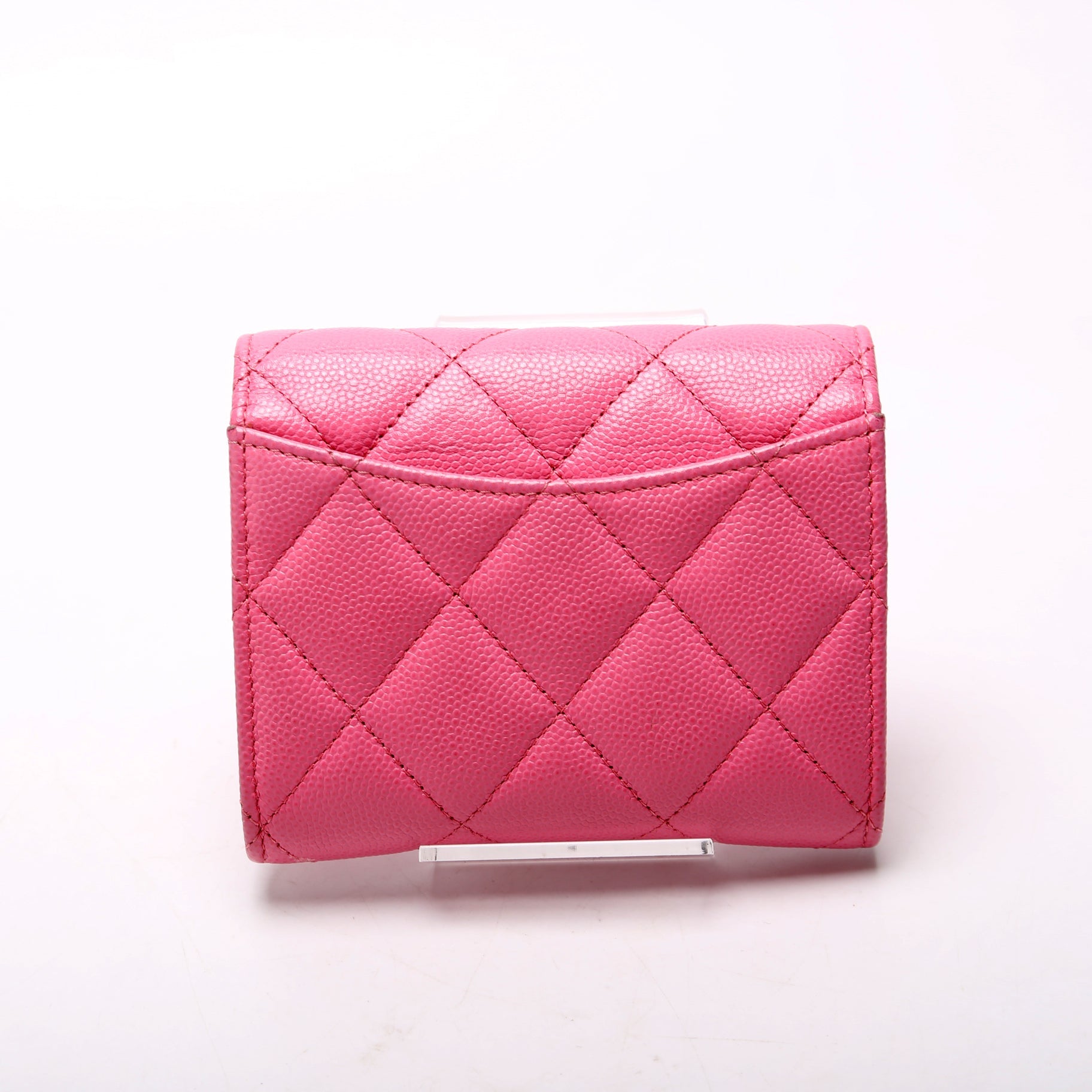 CC Flap Card Holder On Chain Caviar 31M
