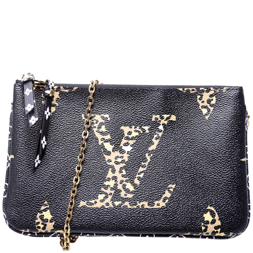 Double Zip Pochette Jungle