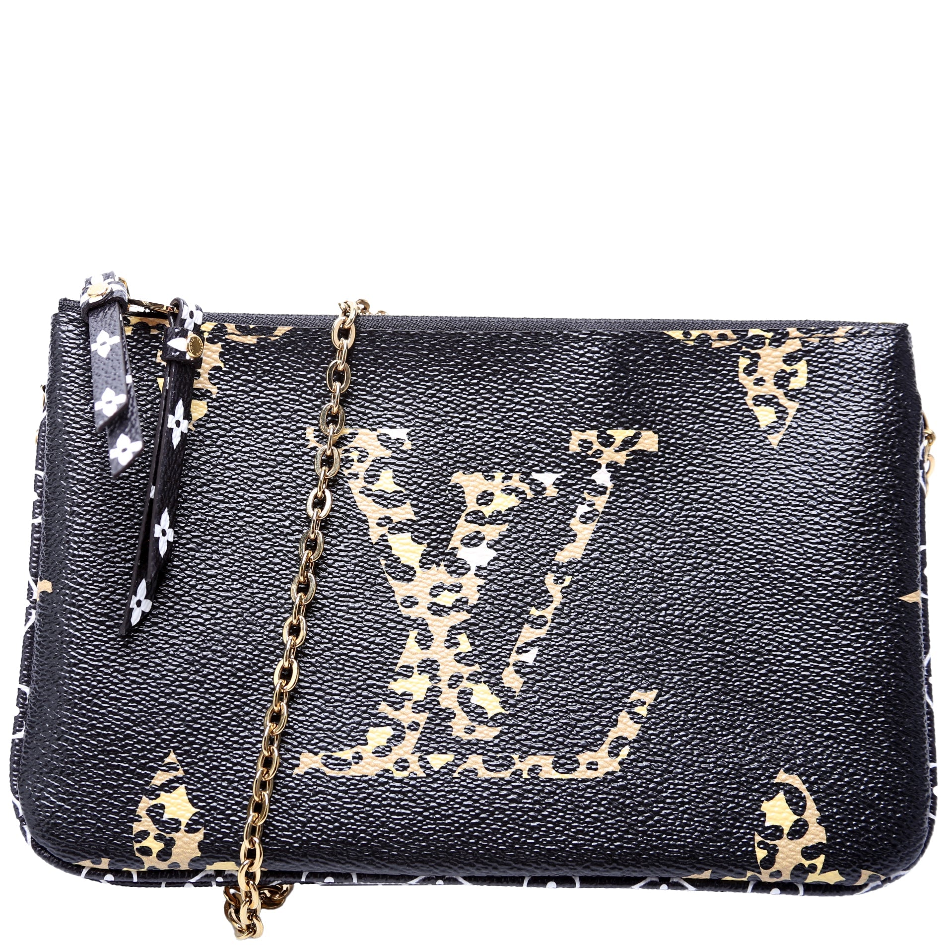 Double Zip Pochette Jungle