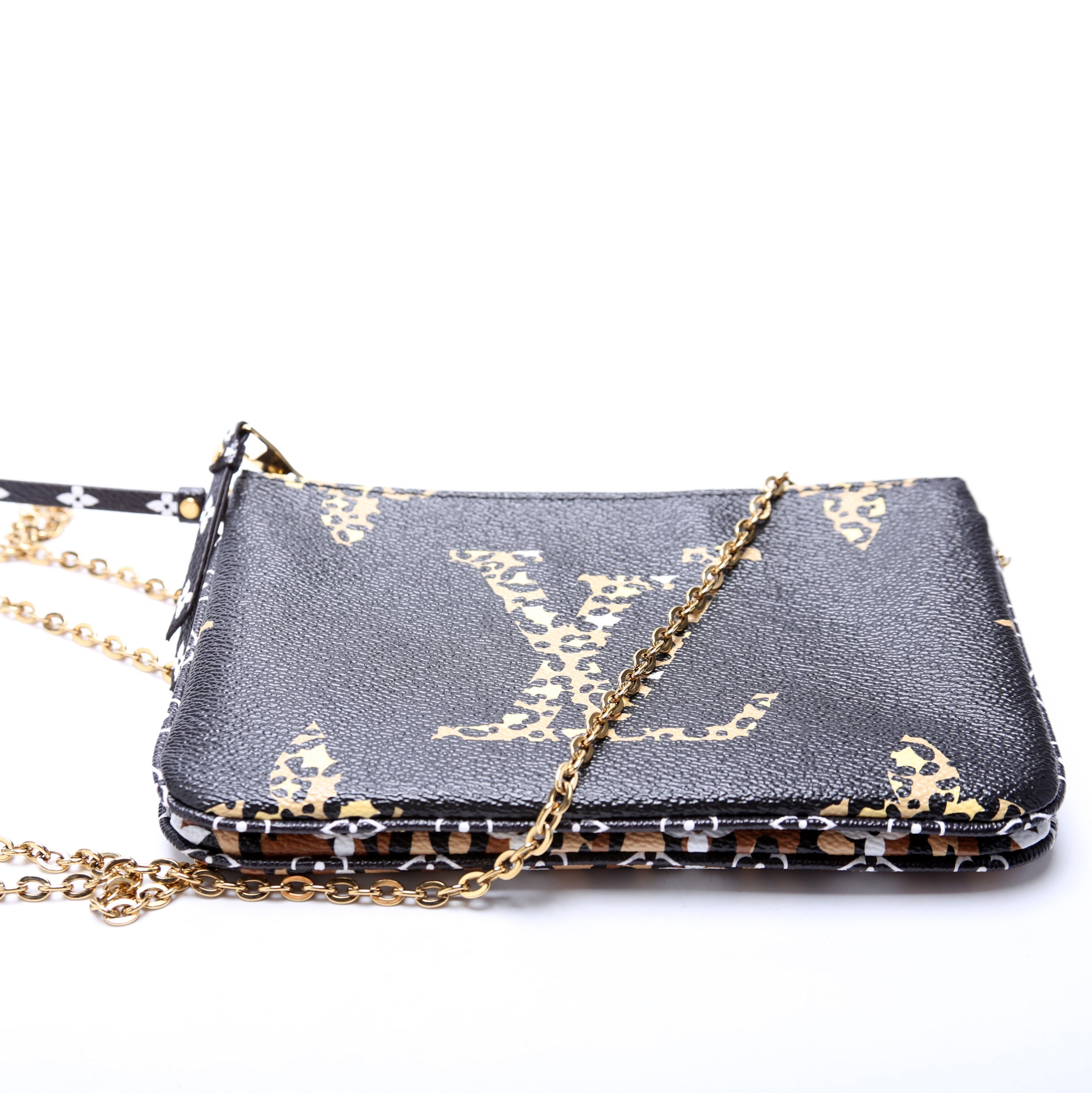 Double Zip Pochette Jungle
