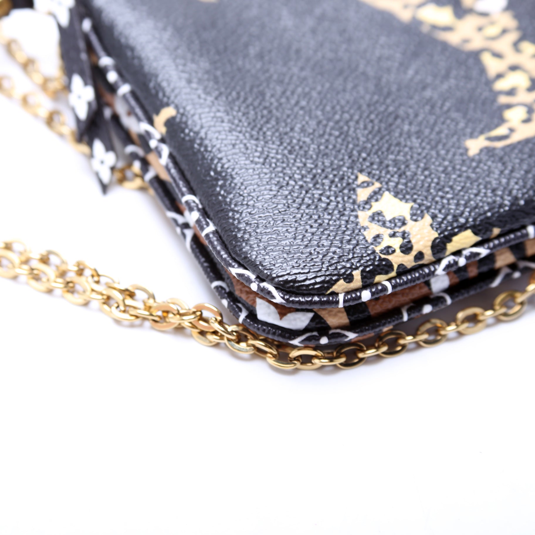 Double Zip Pochette Jungle