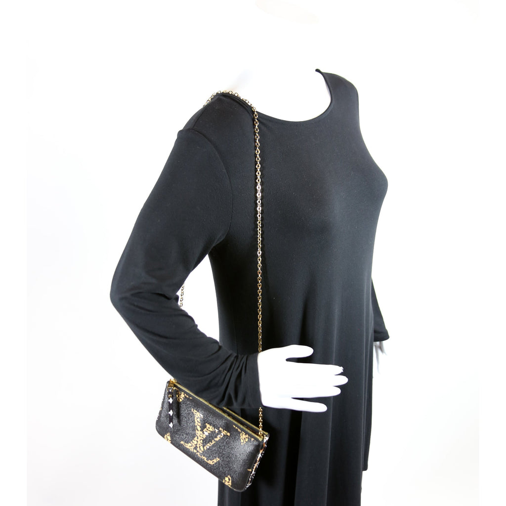 Double Zip Pochette Jungle