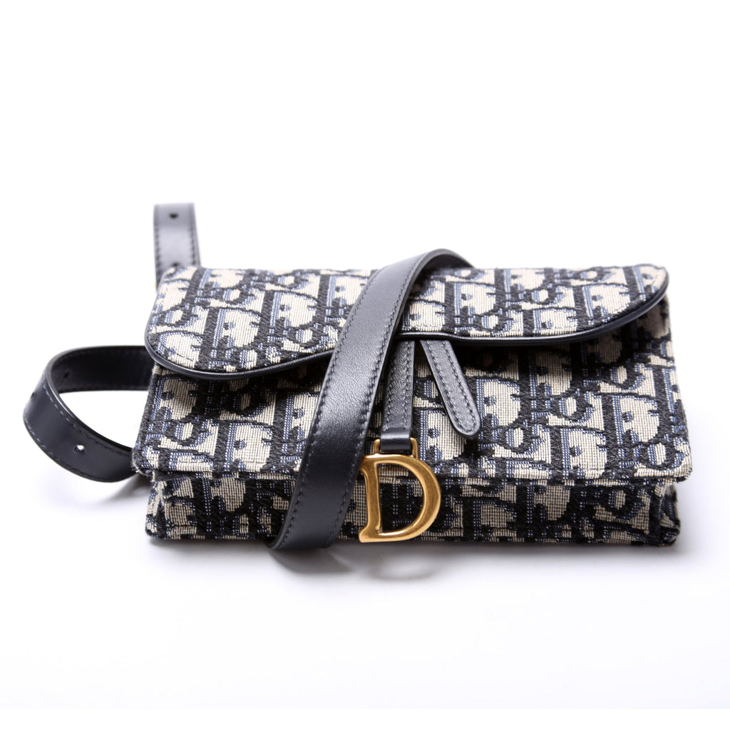 Slim Saddle Belt Bag Oblique