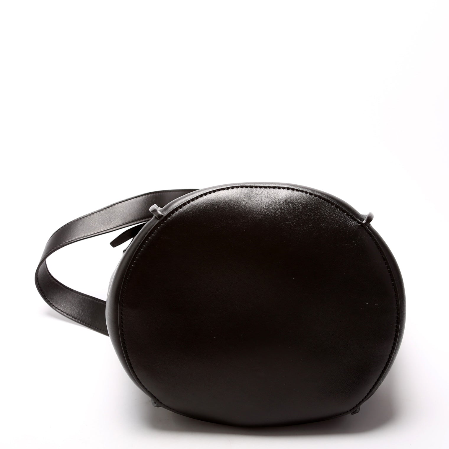 Long Strap Big Bag Bucket Calfskin