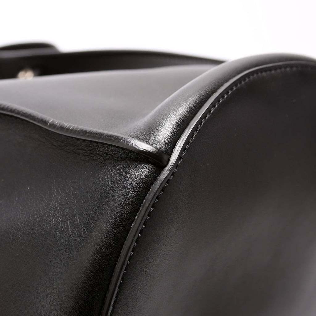 Long Strap Big Bag Bucket Calfskin