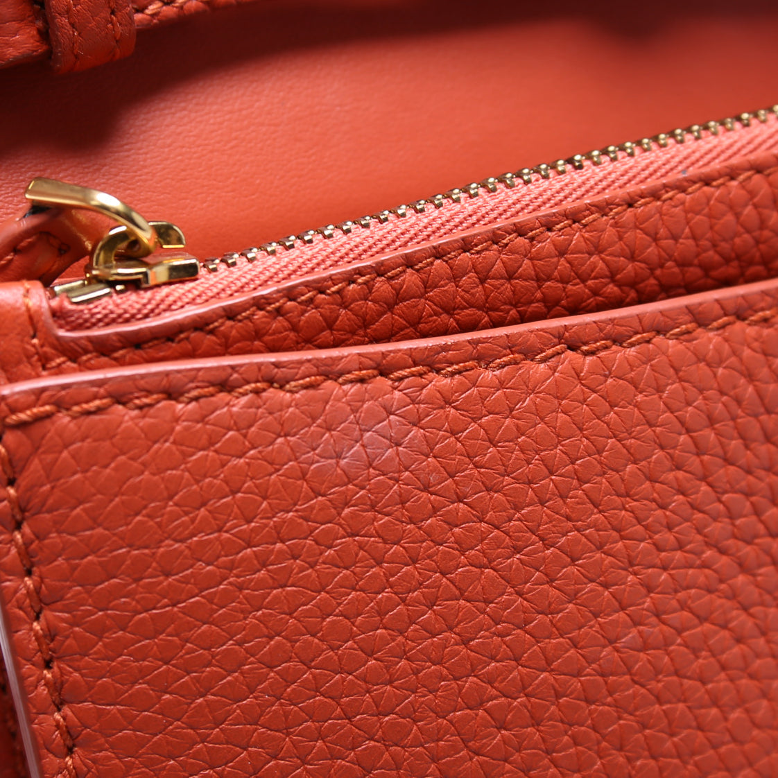 Hampshire Embossed Leather Chain Wallet