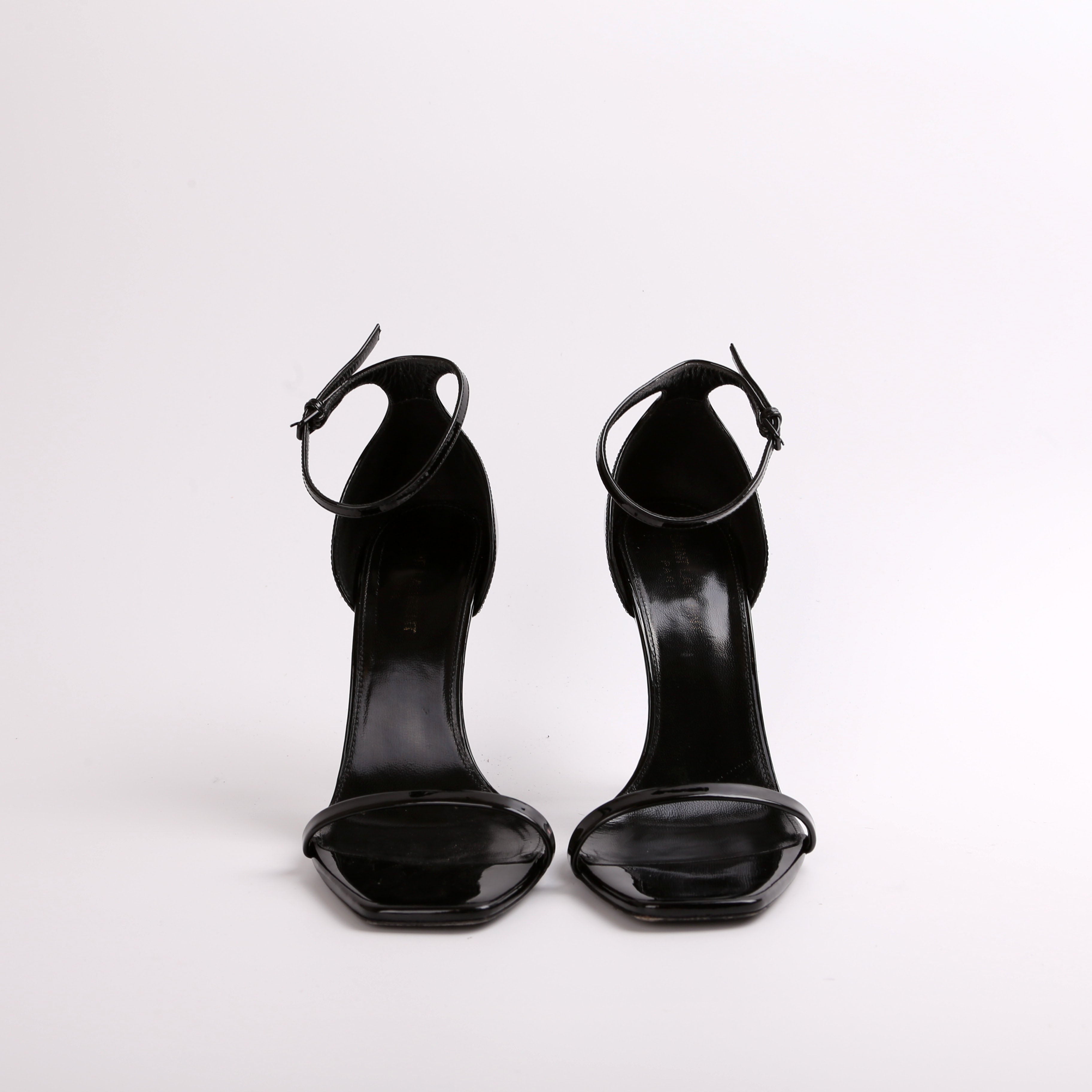 SAINT LAURENT Opyum Sandal Pumps Size 39.5
