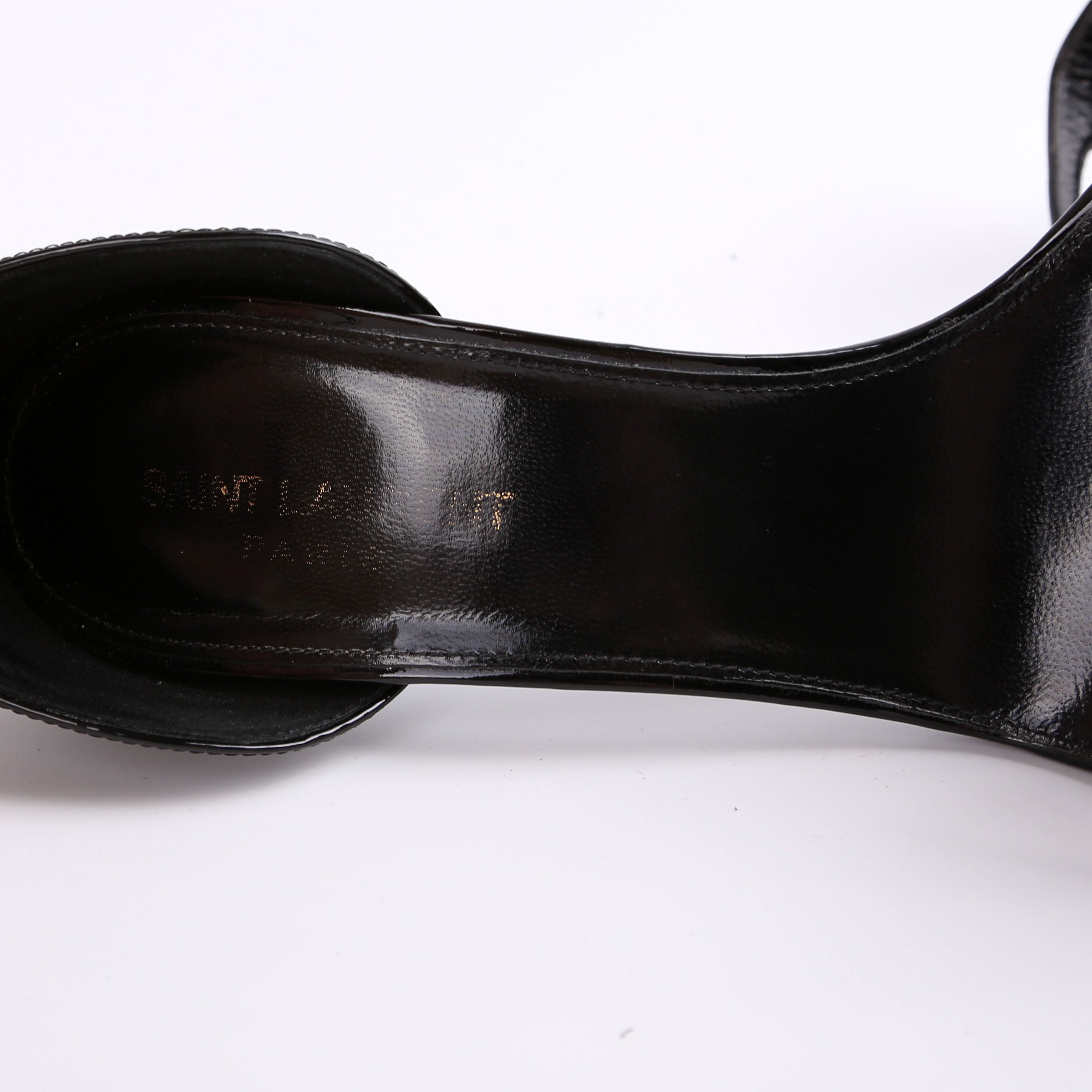 SAINT LAURENT Opyum Sandal Pumps Size 39.5