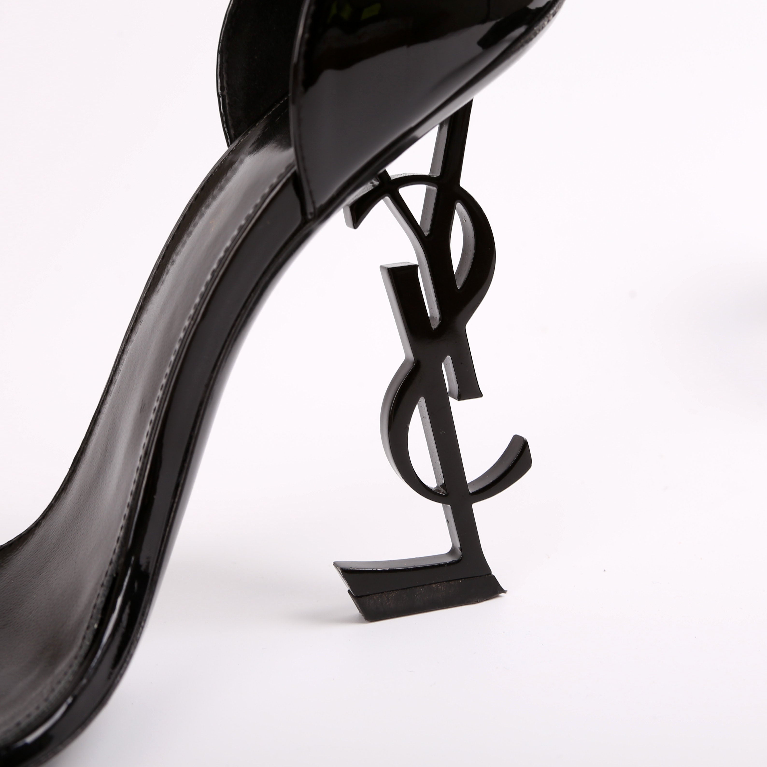 SAINT LAURENT Opyum Sandal Pumps Size 39.5