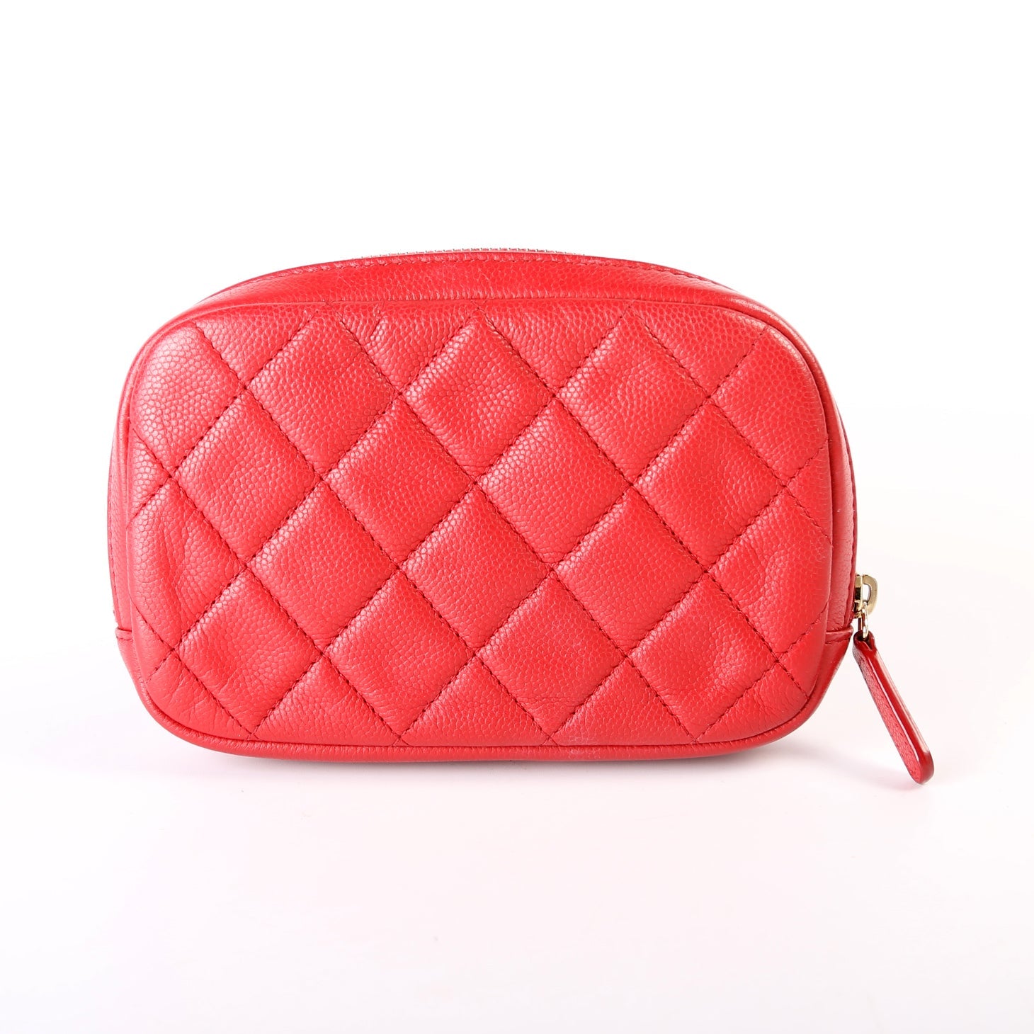 Cosmetic Case Quilted Small Caviar