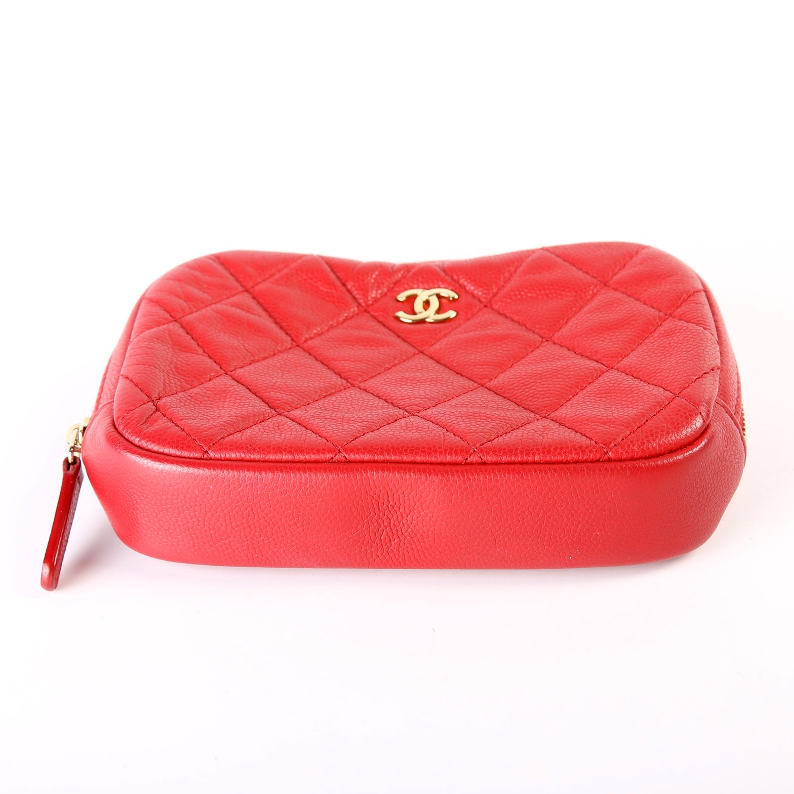 Cosmetic Case Quilted Small Caviar