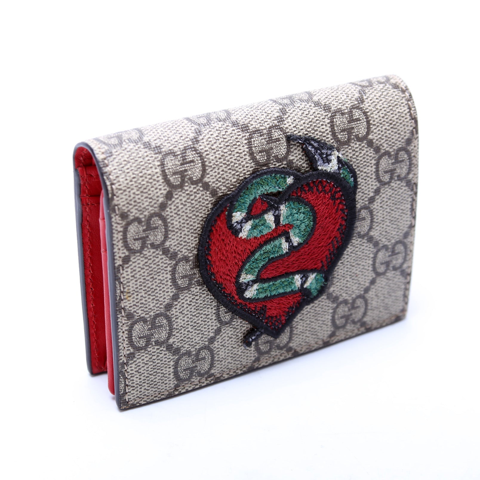 Kingsnake Heart Embroidered Card Case 456867