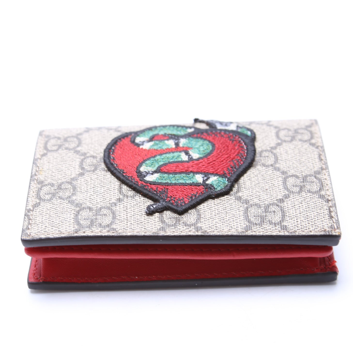 Kingsnake Heart Embroidered Card Case 456867