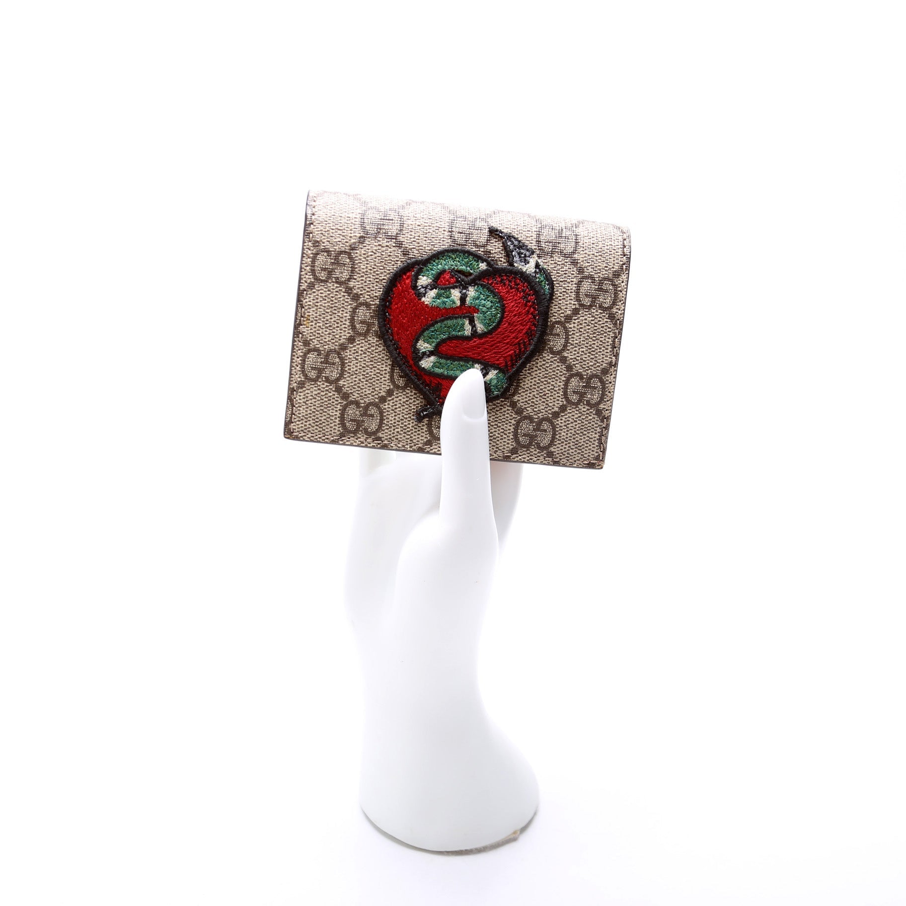 Kingsnake Heart Embroidered Card Case 456867