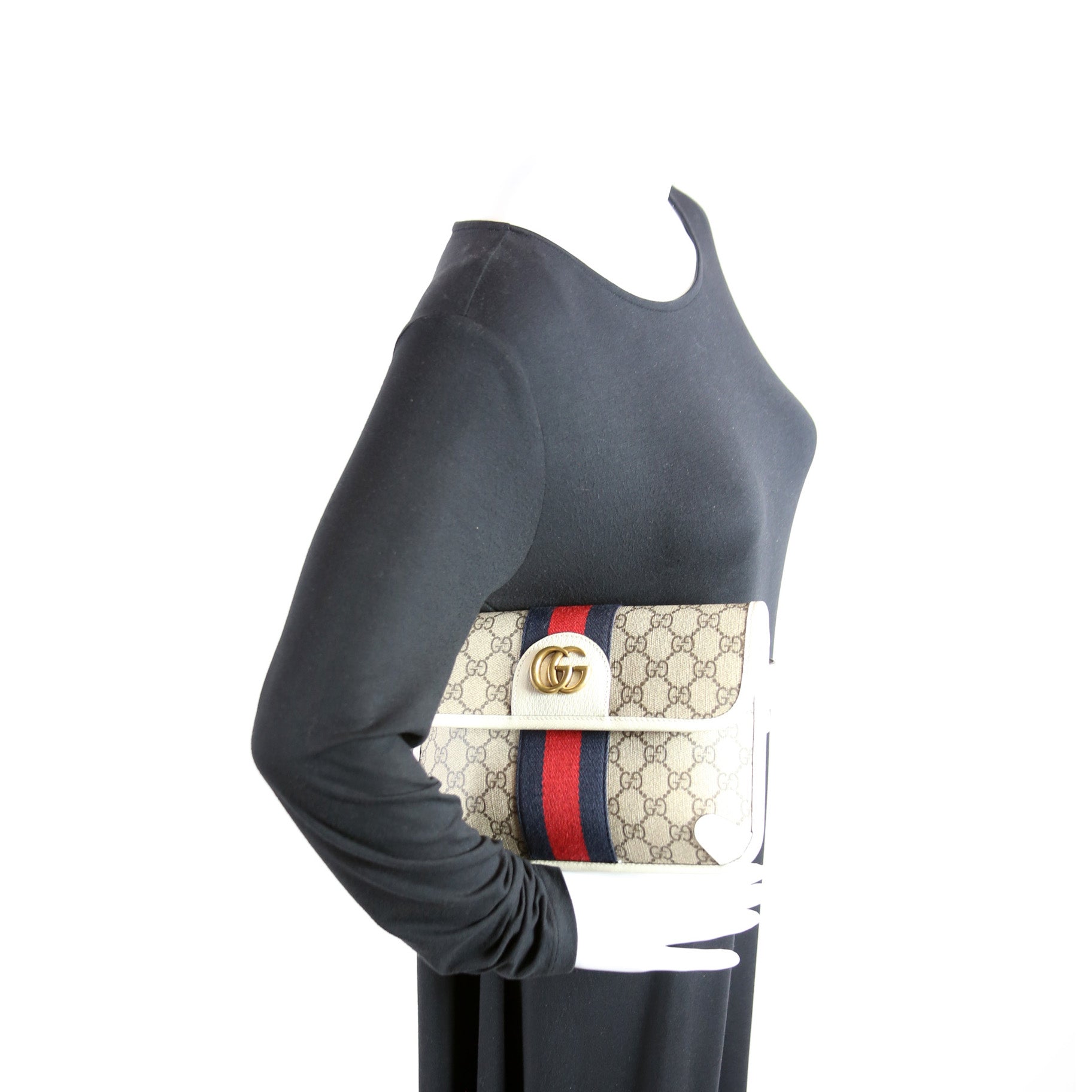 Gucci 674081 GG Supreme Ophidia Belt Bag Size 100/40