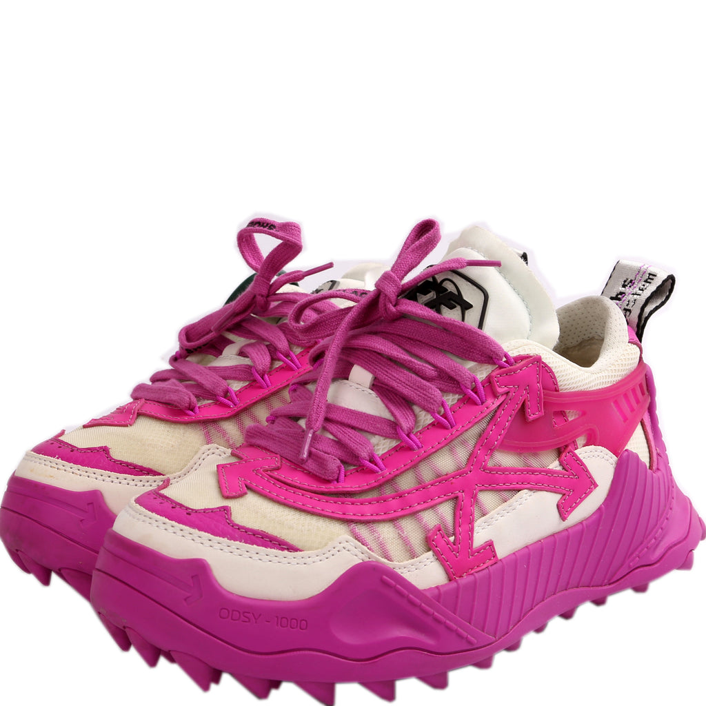 Odsy-1000 Leather Trainers Size 37