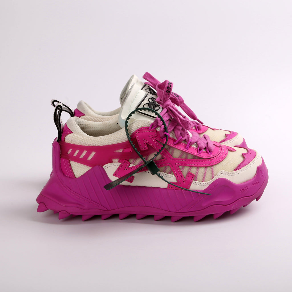 Odsy-1000 Leather Trainers Size 37