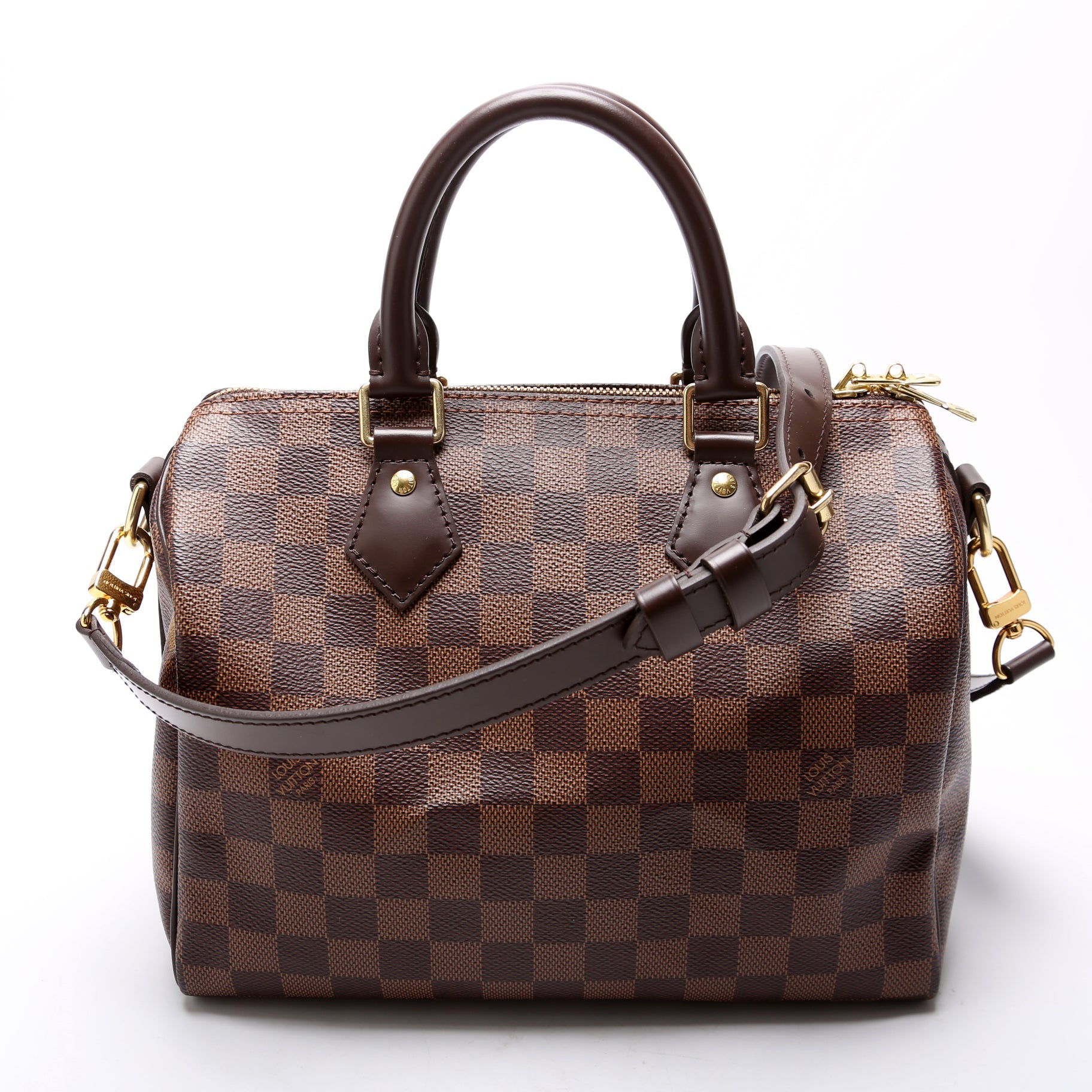 Speedy 25 Bandouliere Damier Ebene