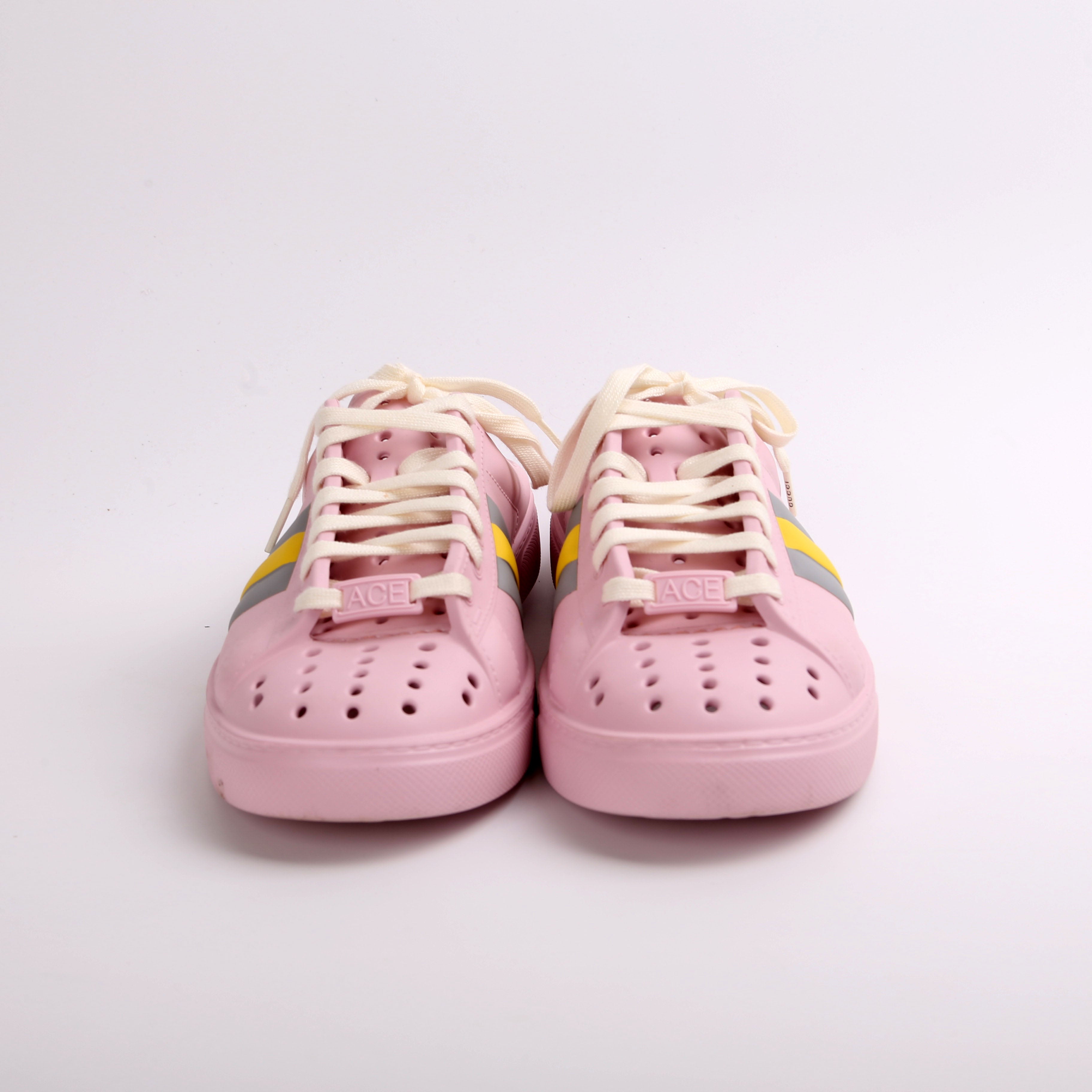 Gucci Rubber Ace Mule Size 37