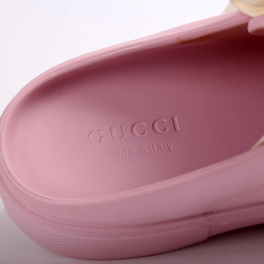 Gucci Rubber Ace Mule Size 37