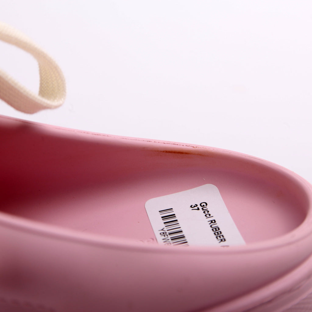 Gucci Rubber Ace Mule Size 37