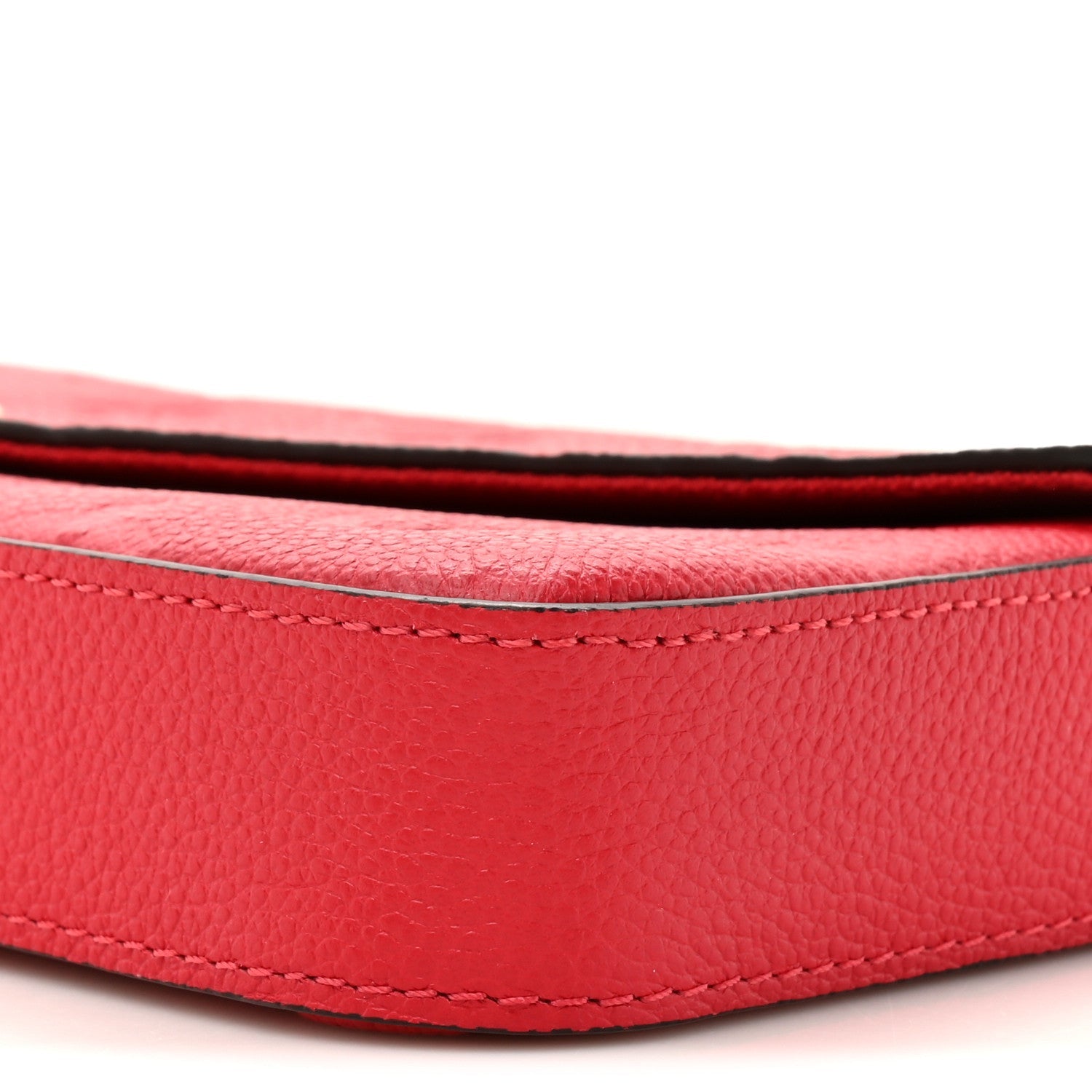 Louis Vuitton Empreinte Pochette Felicie Chain Wallet Scarlet