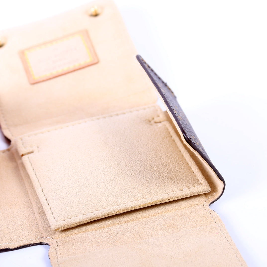 Folding Jewelry Case Mini Monogram