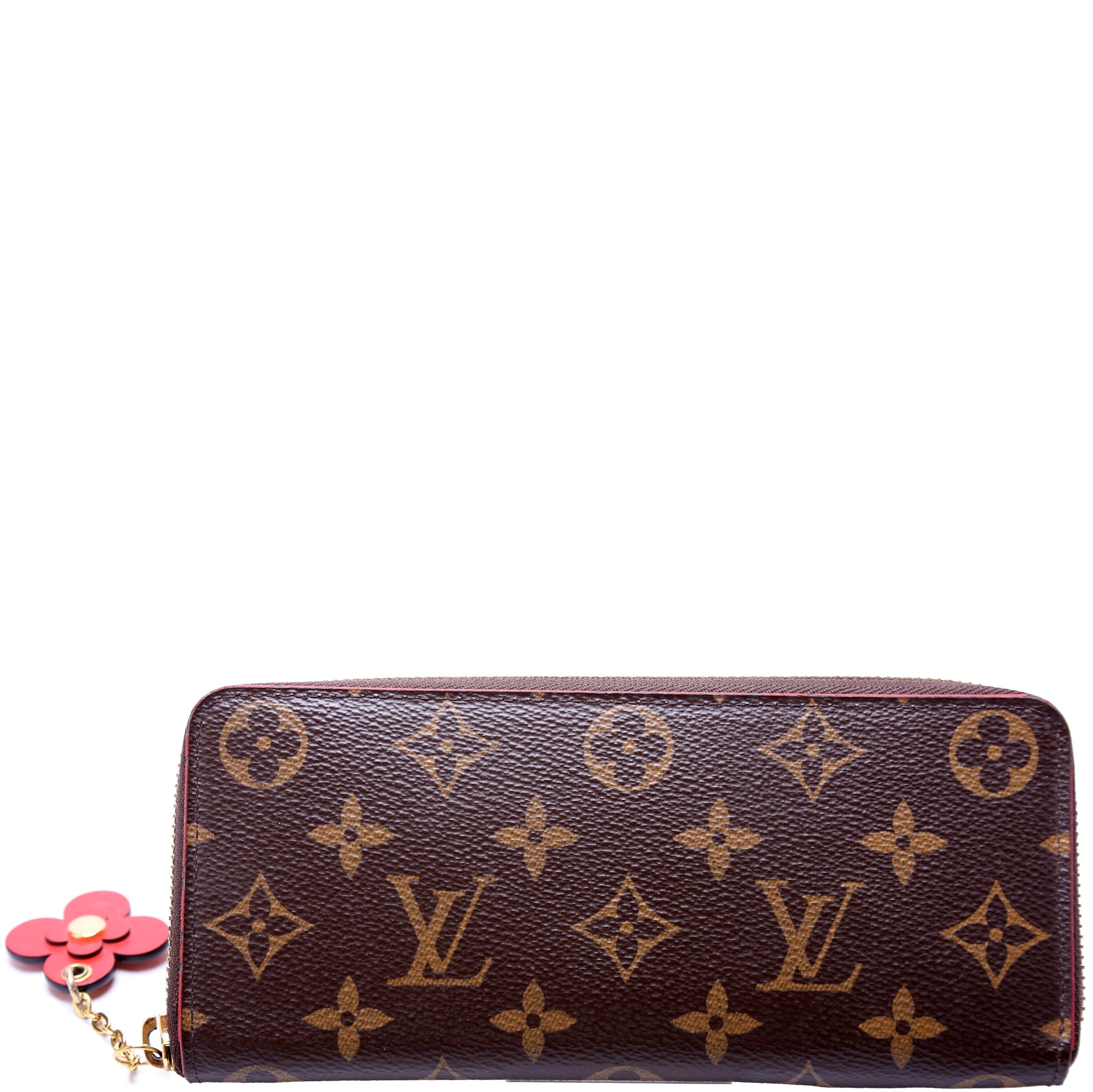 Clemence Wallet Flower Monogram