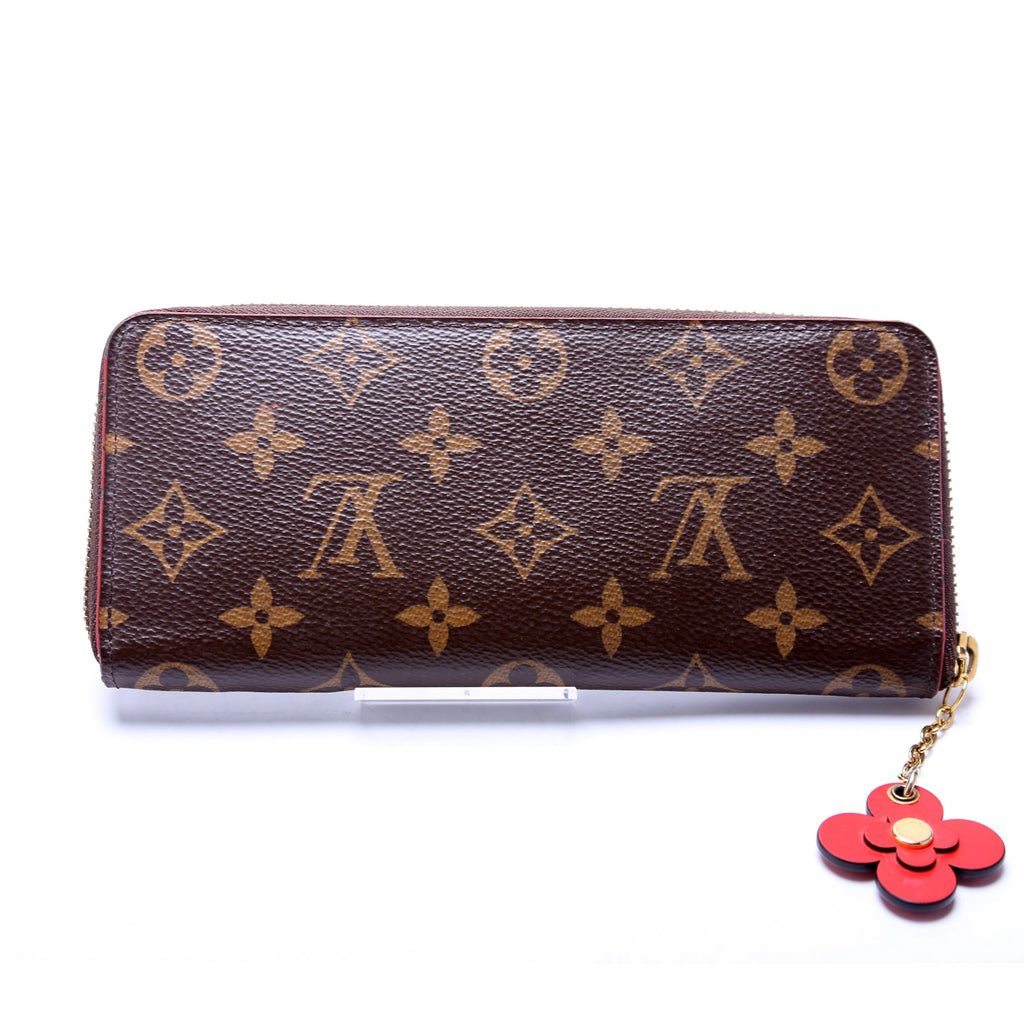 Clemence Wallet Flower Monogram