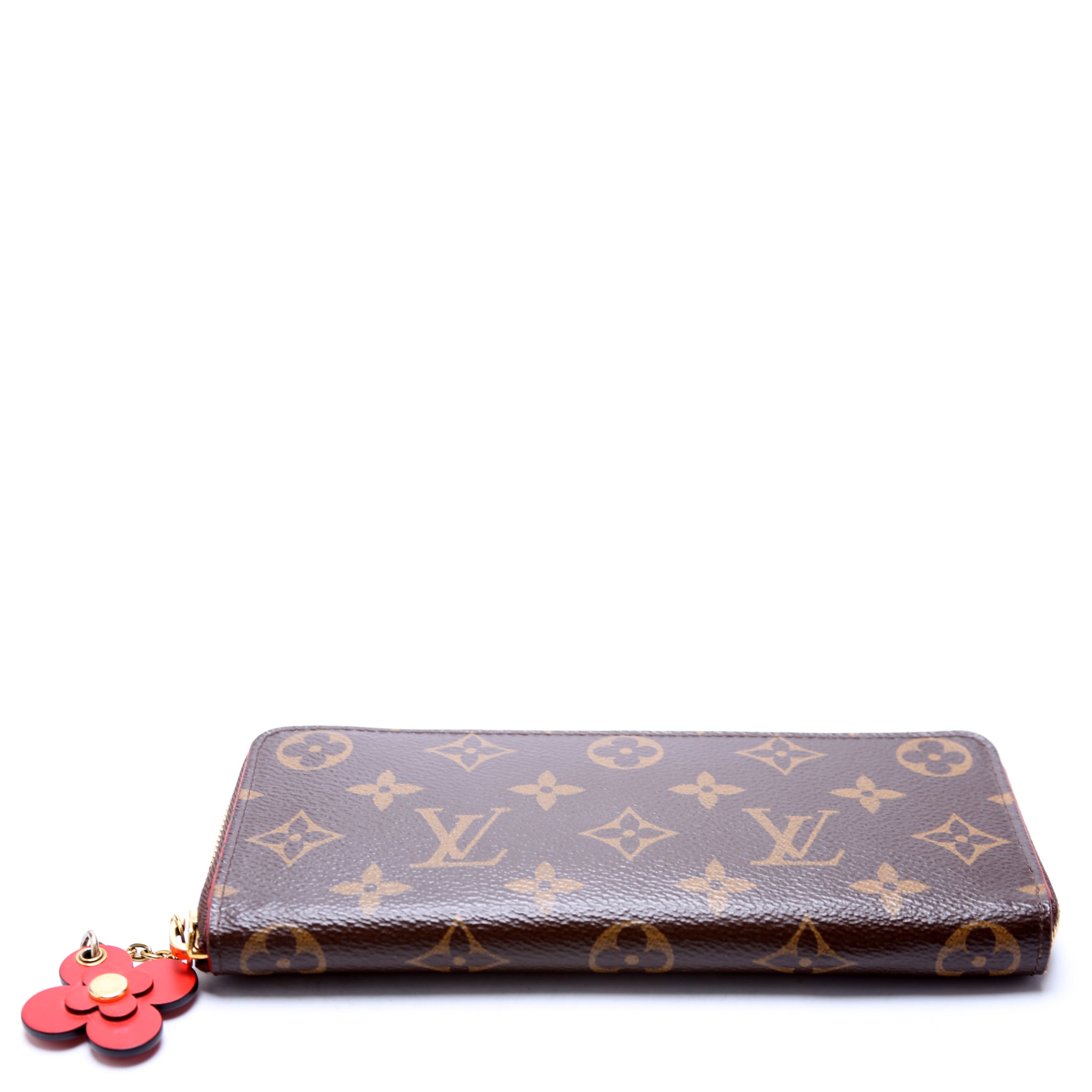 Clemence Wallet Flower Monogram