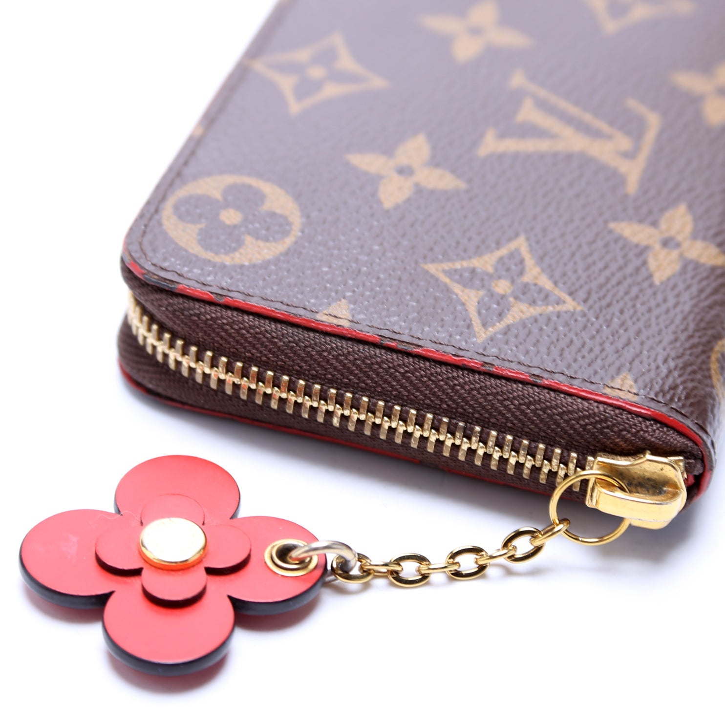 Clemence Wallet Flower Monogram