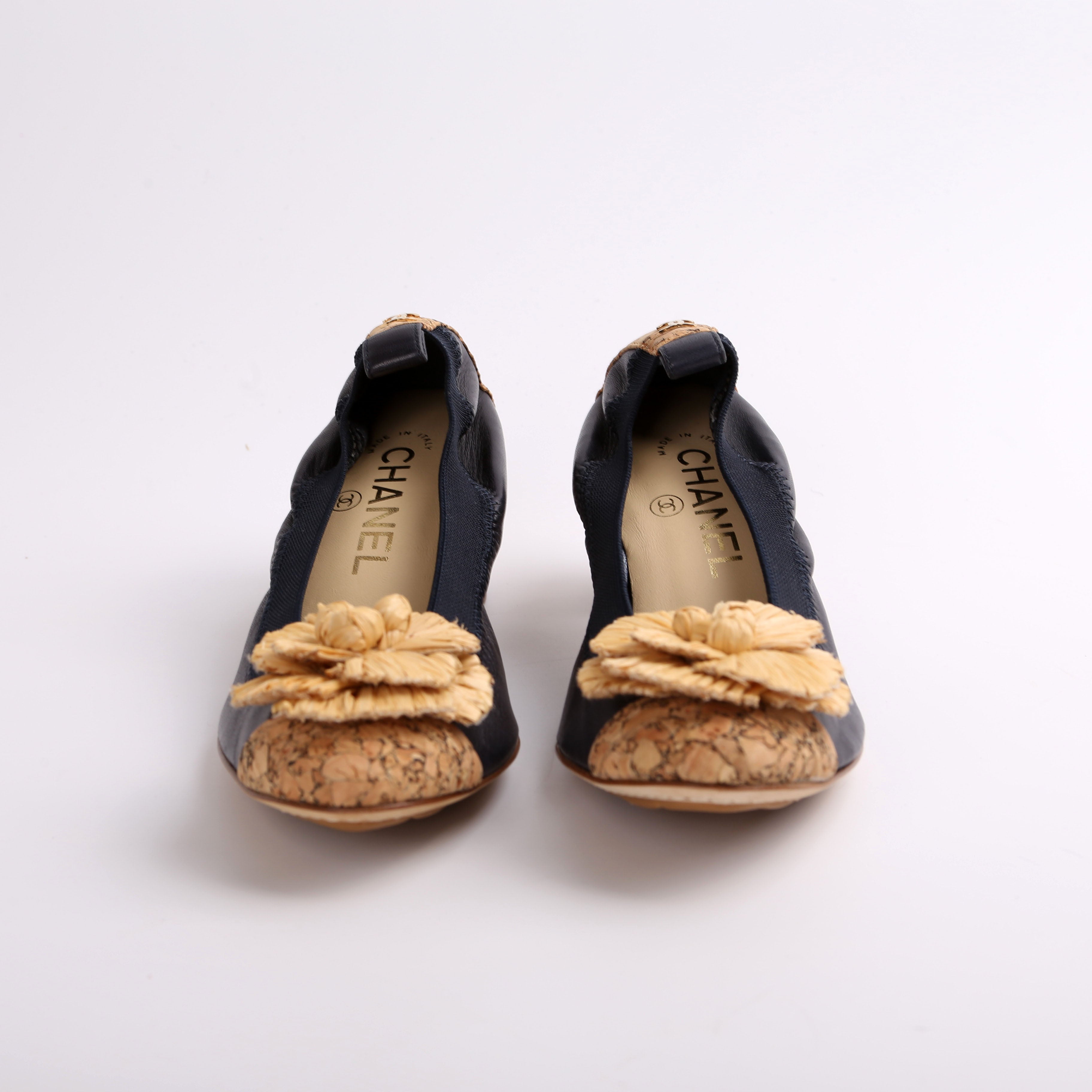 Spirit Pumps Cork/Lambskin Size 35.5