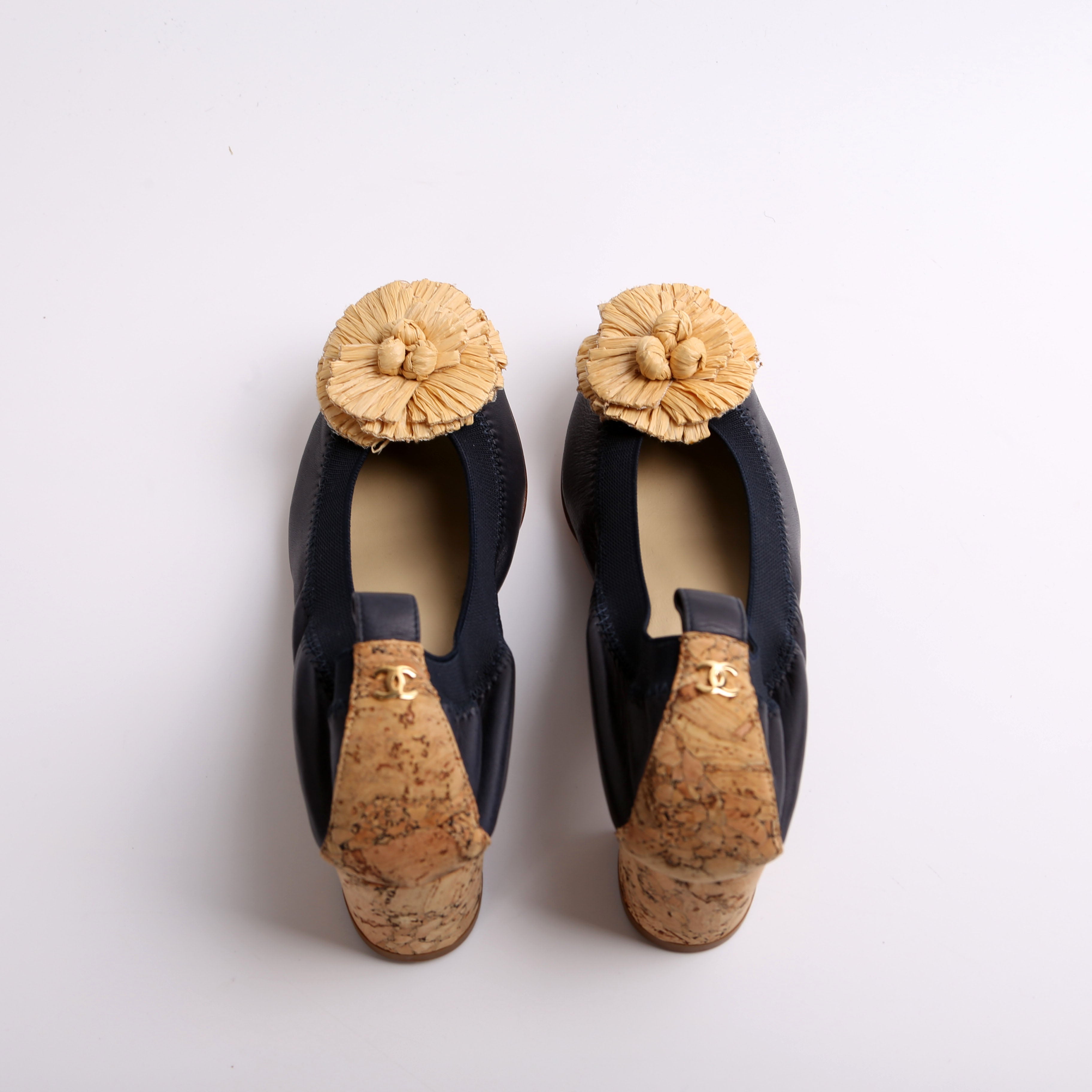 Spirit Pumps Cork/Lambskin Size 35.5