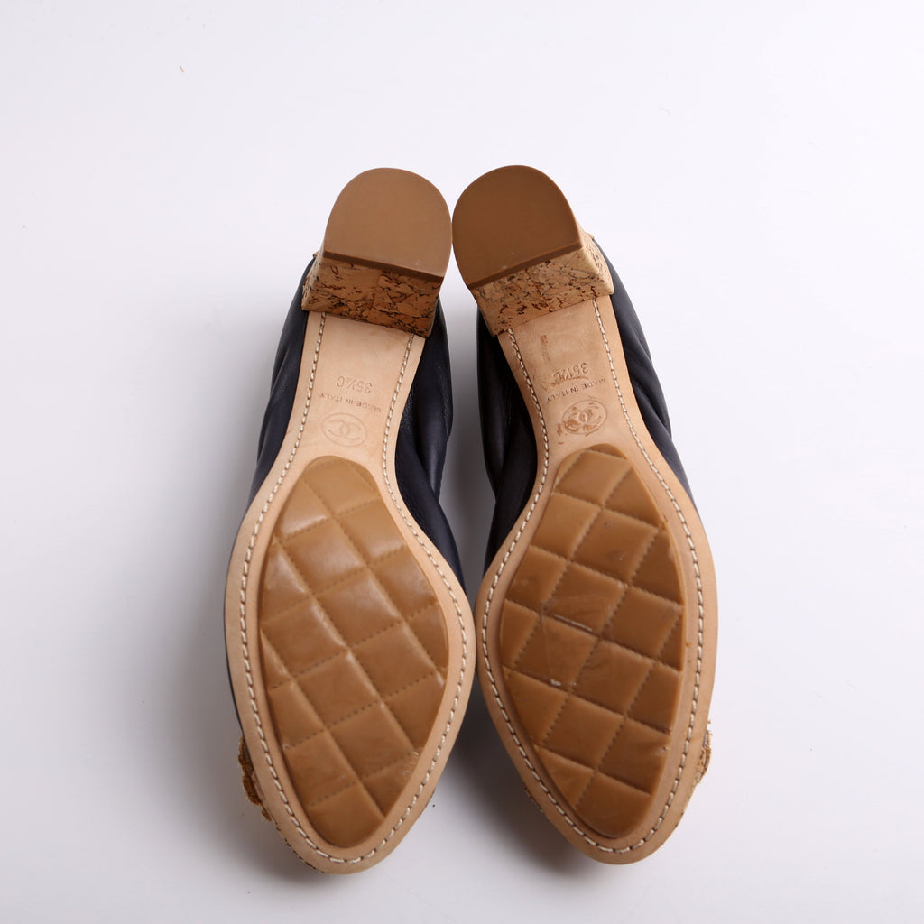 Spirit Pumps Cork/Lambskin Size 35.5