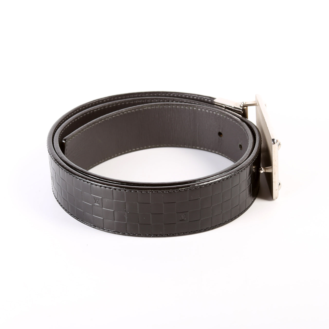 Inventeur Buckle Leather Belt Size 85/34