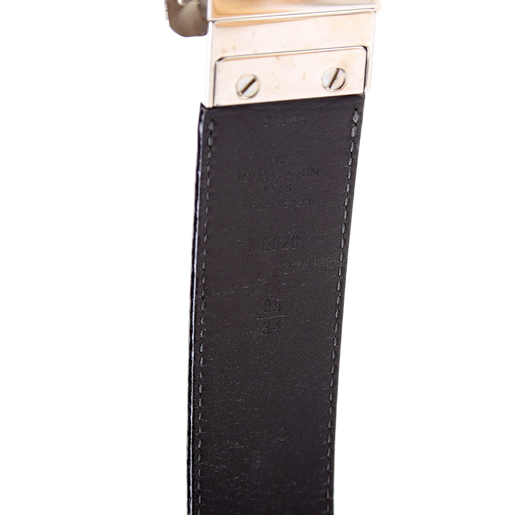 Inventeur Buckle Leather Belt Size 85/34