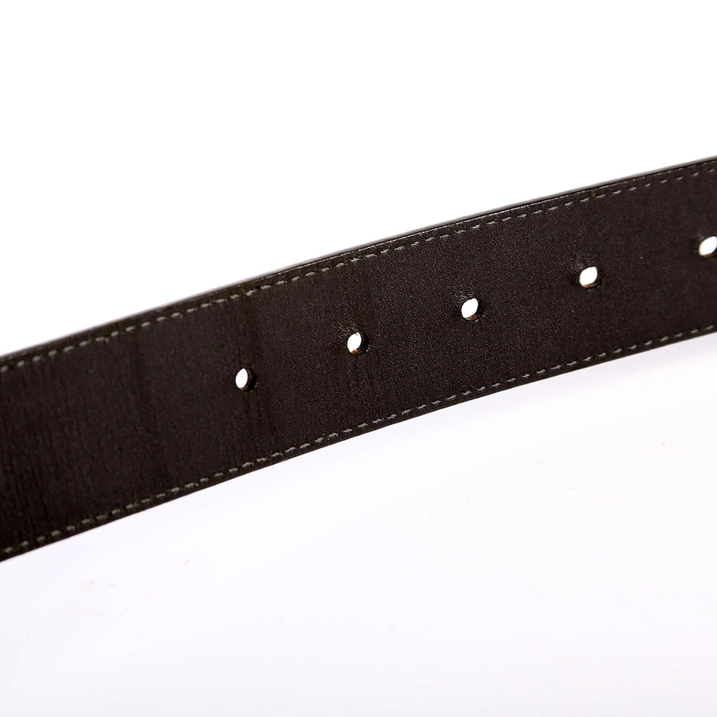 Inventeur Buckle Leather Belt Size 85/34