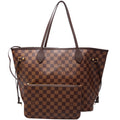 Neverfull MM w/Wallet Damier Ebene