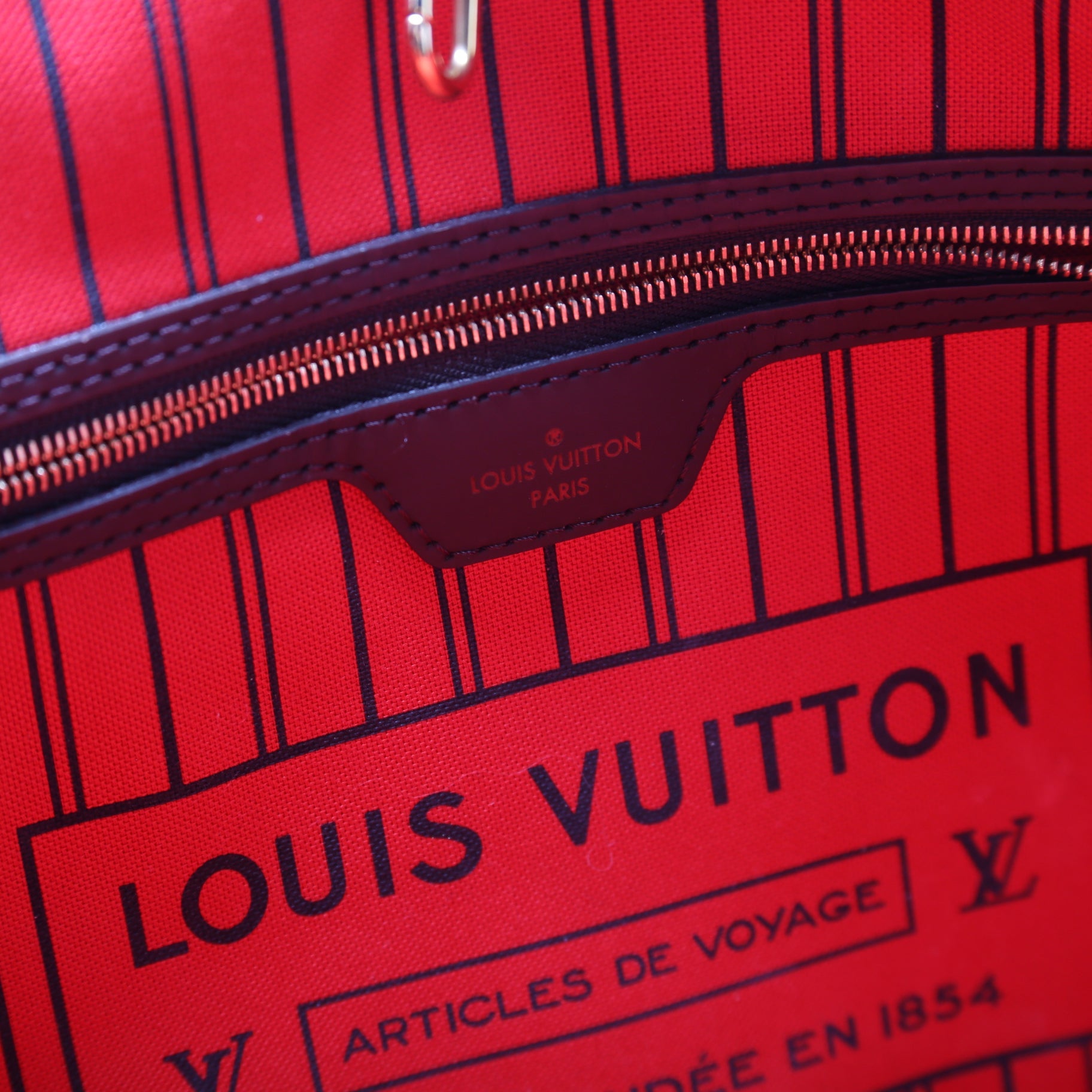 Neverfull MM w/Wallet Damier Ebene