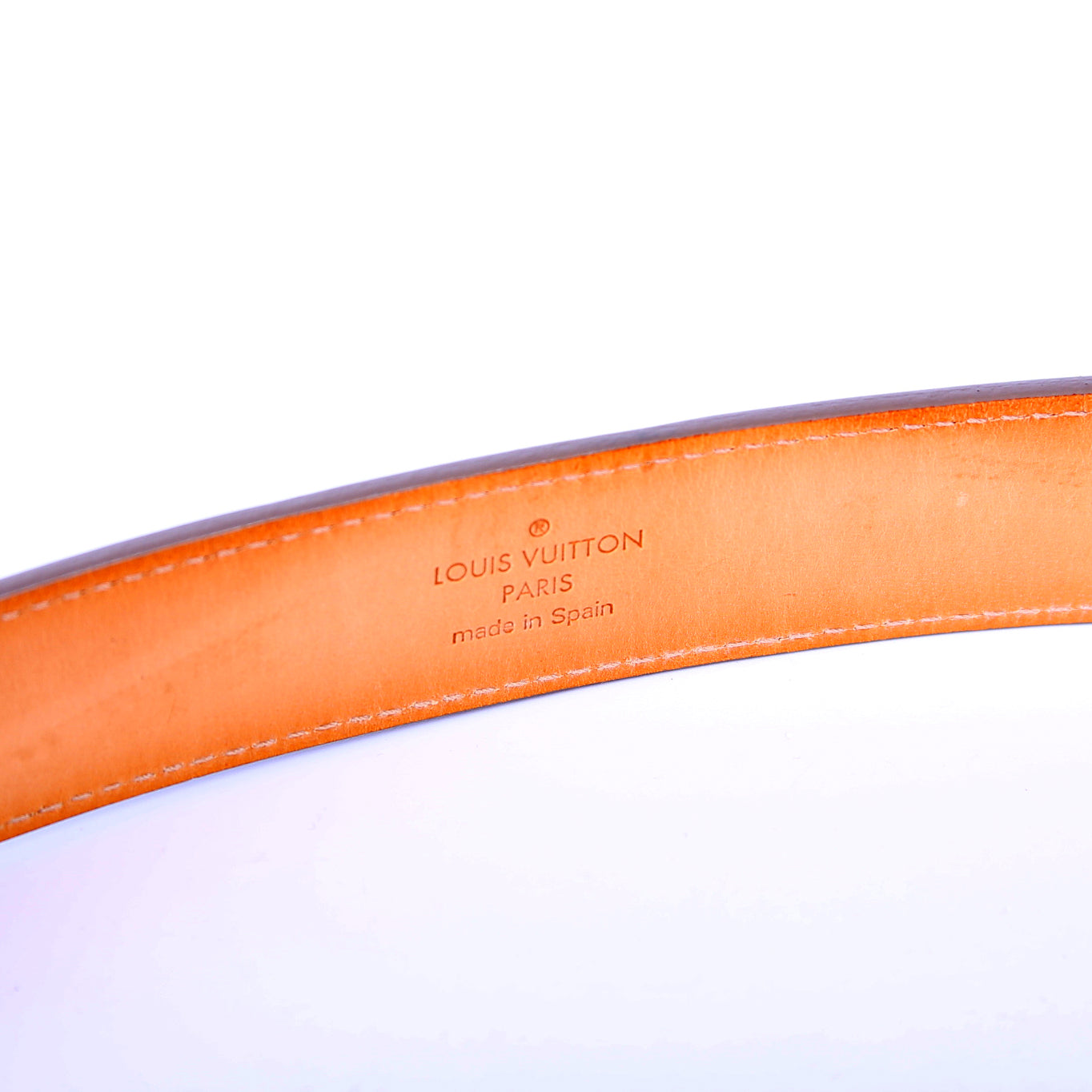 LV Initiales 30MM Epi Belt Size 85/34