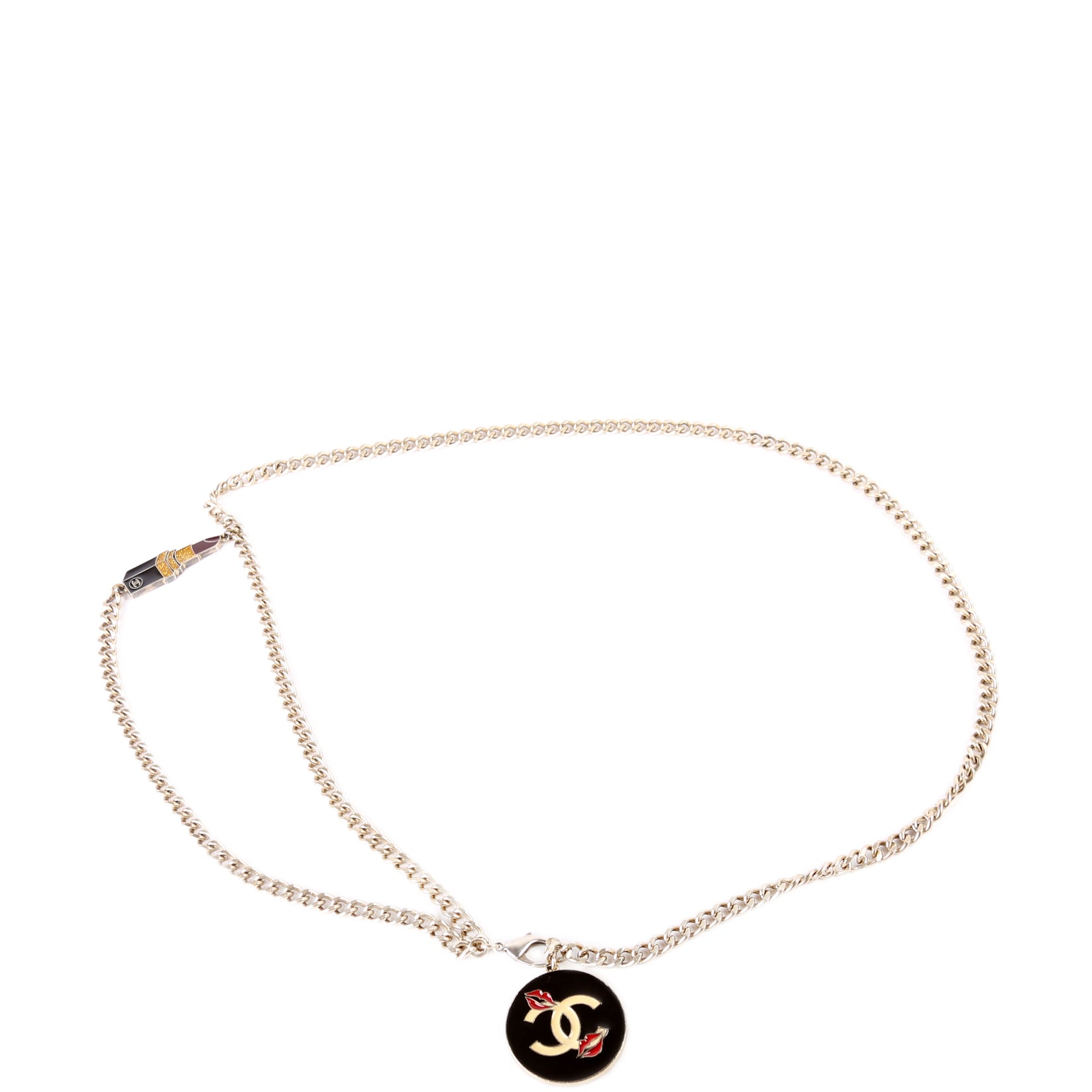 CC Lipstick Charm Chain